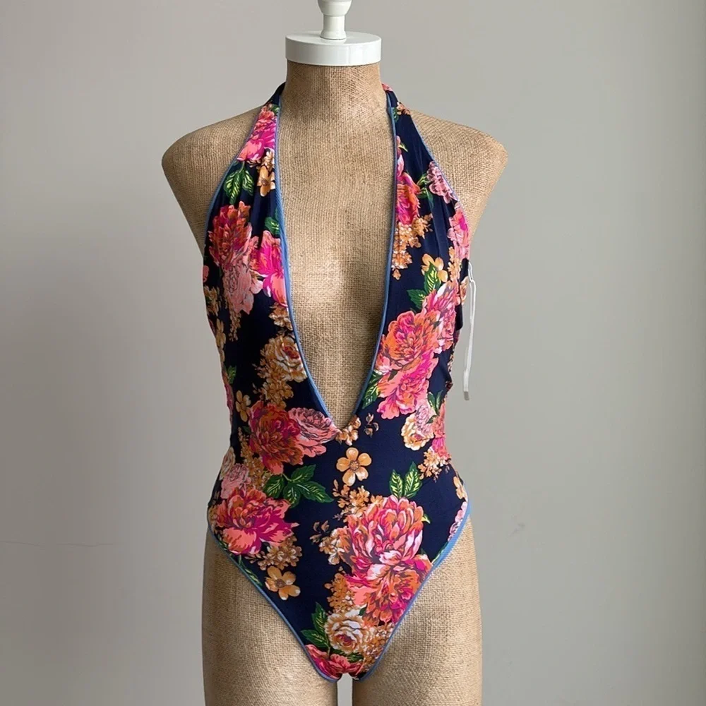 Maaji One Piece Reversible Swimsuit  Size  MEDIUM NWOT - Picture 4 of 7